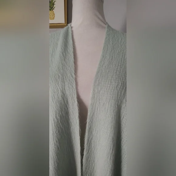Lauren Conrad Women's Poncho One size color Mint Green excellent condition - Picture 6 of 10